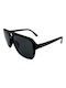 V-store Sunglasses with Black Plastic Frame and Black Lens 872-02