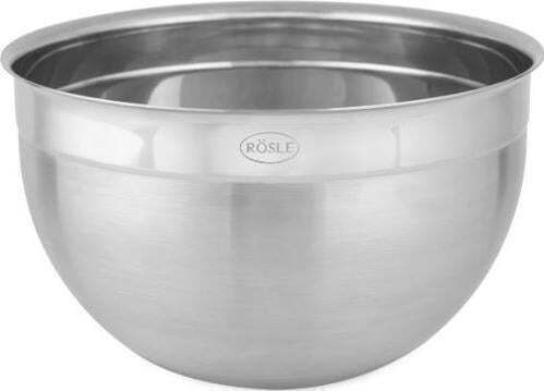Rosle Stainless Steel Mixing Bowl Capacity 1.6lt with Diameter 16cm and Height 10cm.