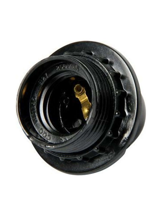 Unimet Spot Încorporat cu Soclu E27 Negru 1buc