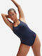 Activewear Swimsuit Navy Blue