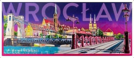 Pan Dragon I Love Poland Wroclaw Set von Magneten 1pcs
