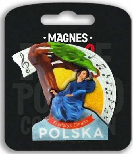 Pan Dragon I Love Poland Set de Magneti Decorativi 1pcs
