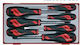Teng Tools Set Screwdrivers with 7 Interchangeable Tips