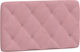 vidaXL Stoff-Kopfstütze Für Bett Rosa 92x48cm