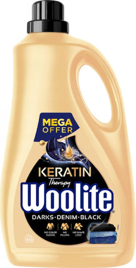 Woolite Flüssig Waschmittel für Schwarz Kleidung 3.6lt (60 Messbecher)