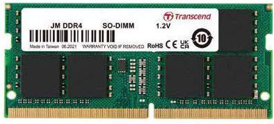 Transcend DDR4 with Module 1x16GB and Speed 3200 for Laptop