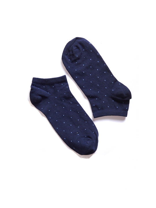 Comfort Damen Gemusterte Socken BLUE 1Pack