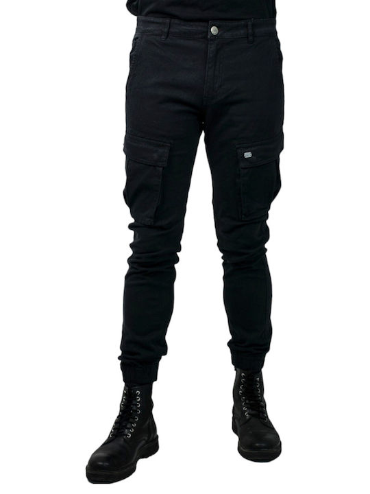 Van Hipster Herrenhose Cargo Black