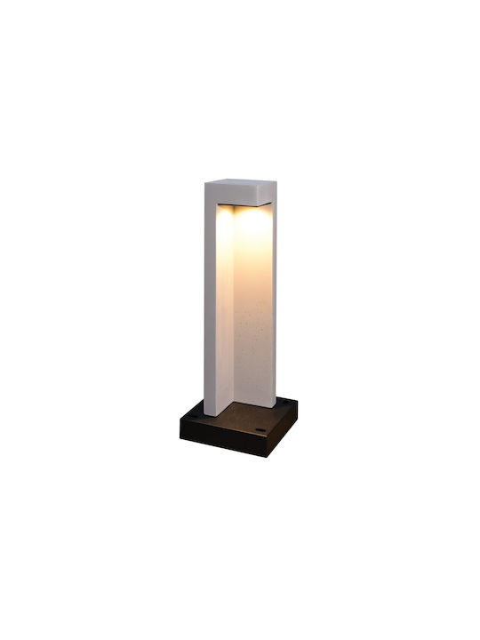 VK Lighting LED Floor Lamp H49xW18cm. with Warm White Light Gray