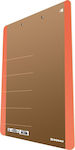 Donau Clipboard with Clamp for Paper A4 Orange 1pcs