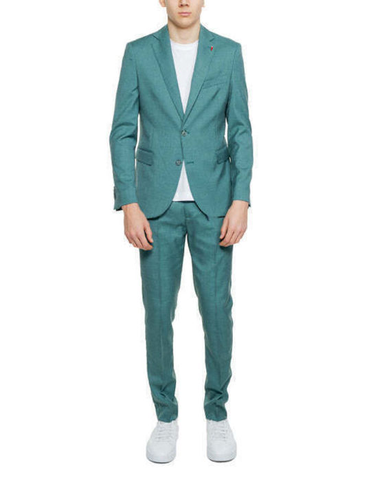 Mulish Men's Summer Suit Green