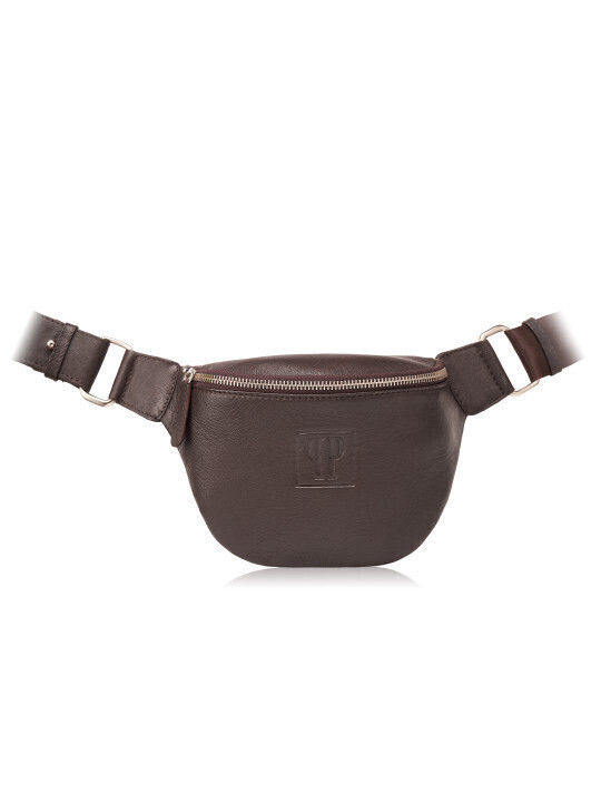 Paolo Peruzzi Leather Belt Bag Brown