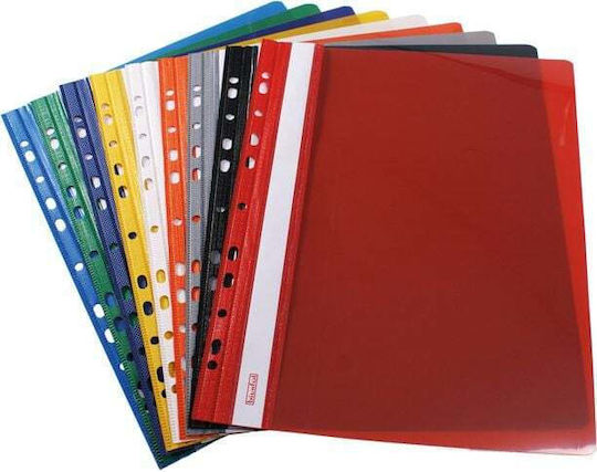 Biurfol Clipboard with Clip Conference for Paper A4 Transparent 10pcs