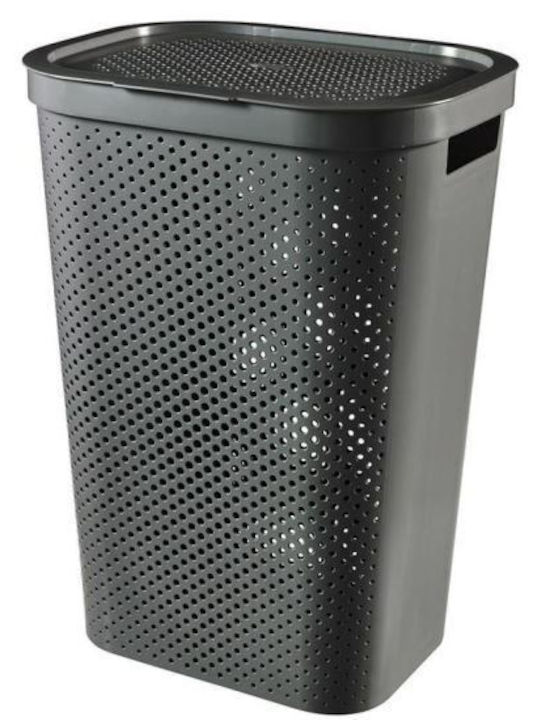 Curver Laundry Basket Plastic Gray