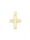 Anorado Men's Gold Cross 14K with Chain