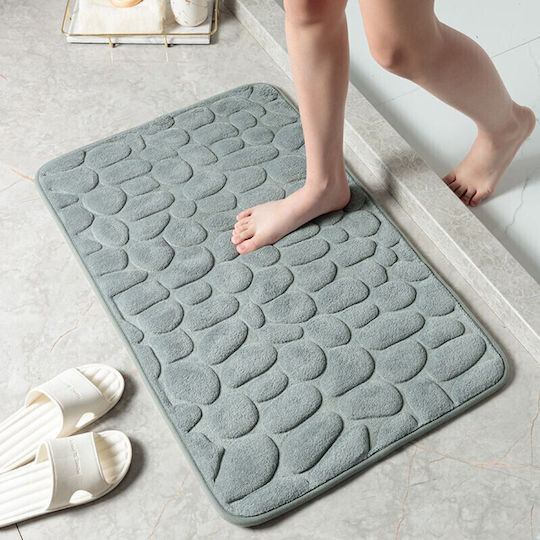Πατάκι Μπάνιου Gray 60x40εκ.