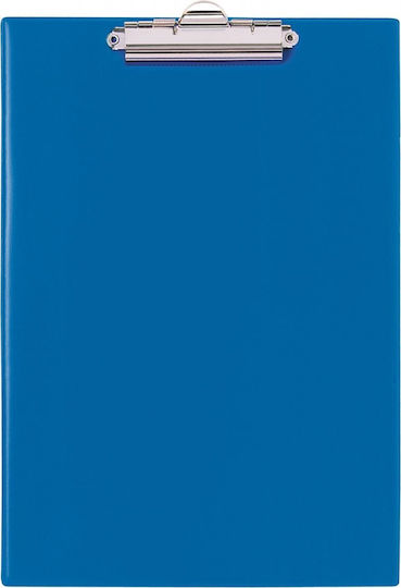 Biurfol Clipboard with Clip for Paper A4 Blue 1pcs