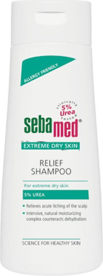 Sebamed Relief 5% Urea Shampoo Against Dry Scalp For Dry Hair 200ml