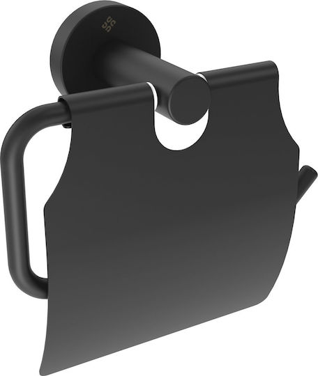 Deante Wandmontiert Papierhalter Schwarz