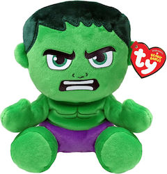 Plus Ty 15cm Beanie Babies Moale Marvel Hulk