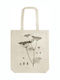 Skona Ting Cotton Shopping Bag in Beige Color