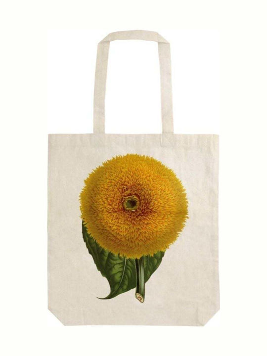 Skona Ting Cotton Shopping Bag in Beige Color