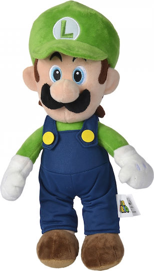 Плюшено Super Mario Luigi 30 см.