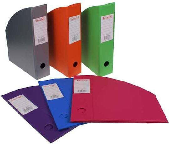 Biurfol Magazine File Organizer Silver