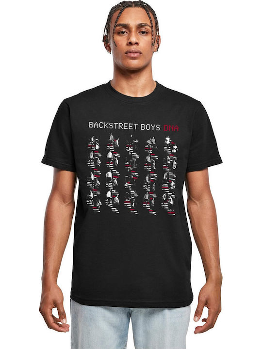Merchcode Backstreet Boys Tricou Negru Bumbac