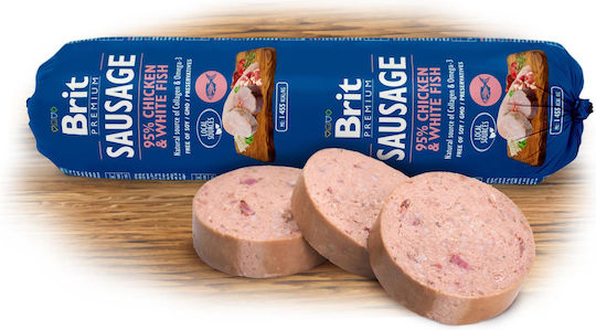 Brit Σαλάμι Σκύλου με Κοτόπουλο και Ψάρι 800gr