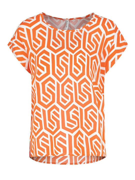 Sublevel Γυναικείο T-shirt Orange