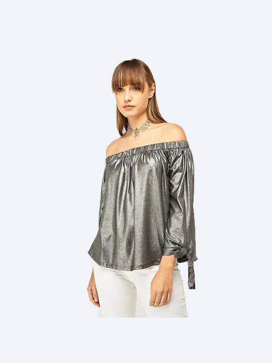 Mdl Women's Blouse Silver