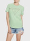 Guess Feminin Tricou Mint Green