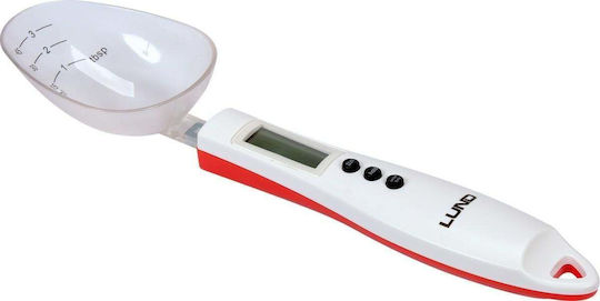 Toya Ψηφιακή Ζυγαριά Κουζίνας Κουτάλι έως 0.3kg Λευκή