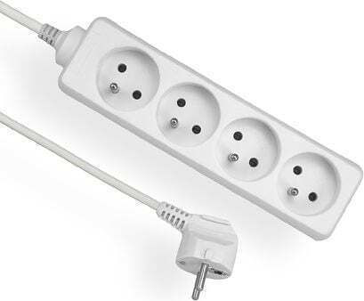 Elgotech Power Strip 4 Positions with Cable 1.5m