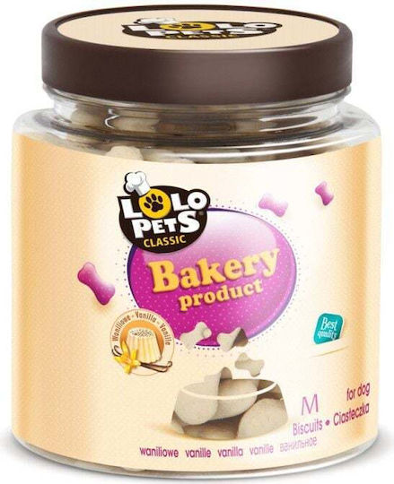Lolo Pets Classic Kekse Hund Kleine & Mittelgroße Rassen mit Vanilia 210gr