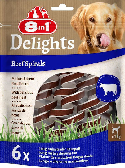 8in1 Dog Treat Diet with Beef, Meat, Rice and Liver 60gr
