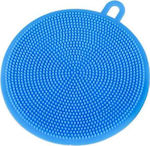 Aptel Plastic Cleaning Brush with Handle Blue