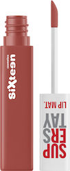 Sixteen Super Stay Lip Mat Κραγιόν #108 – Peach Melody