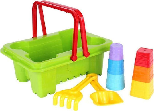 Technok Sand Molds Set made of Plastic Beige