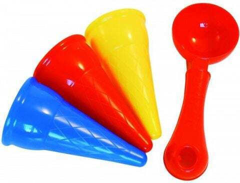 Bączek Sand Molds Set Beige