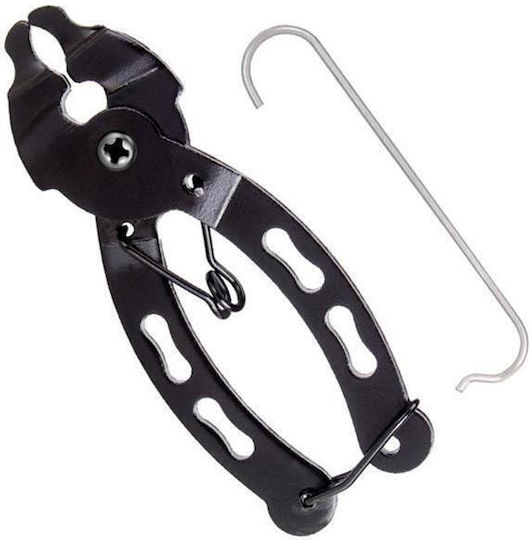 Fahrradkettenklemme zur Befestigung und Entriegelung, Zola, rutschfester Griff, schwarz