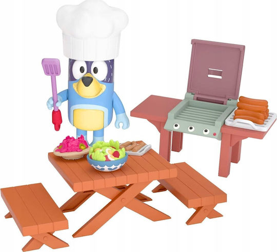 Moose Toys Bluey Figure Grill Set 13030 Blu 13030