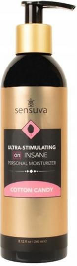 Ultra Stimulant pe Insane Personal Moisturizer Hybrid Lubricant cu Efect Stimulant de Încălzire pentru Femei Cotton Candy 240ml