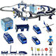 Police Town Play Set Zola Race Cars Road Signs A Figurine