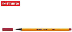 Stabilo Marker Tiefrot 88-50 Set 10Stücke