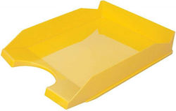 Office Products Δίσκος Εγγράφων Πλαστικός Κίτρινος Office Products Δίσκος Εγγράφων Πλαστικός Κίτρινος