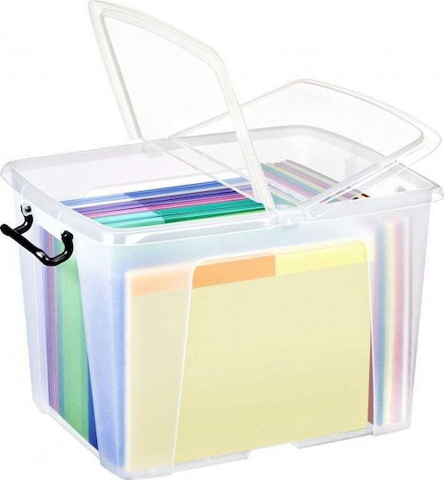 CEP Cutie De Depozitare Din Plastic Cu Capac 40lt