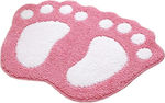 Zola Bathtub Mat with Suction Cups Pink 40x60cm