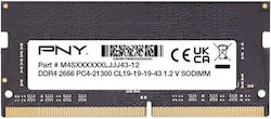 PNY 8GB DDR4 RAM with 2666 Speed for Laptop